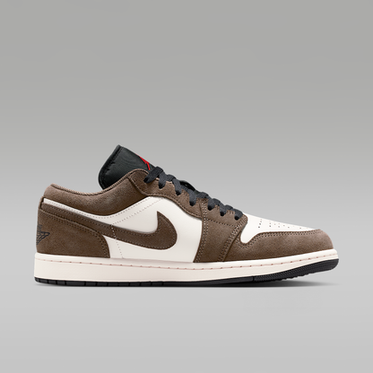 Air Jordan 1 Low Palomino Phantom Sail Black Men's - opposite side view