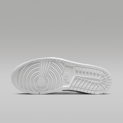 Air Jordan 1 Low White White White Men's - outsole view