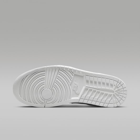 Air Jordan 1 Low White White White Men's - outsole view
