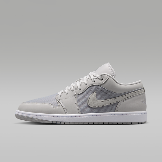 Air Jordan 1 Low SE Off White Soft Pearl Light Smoke Grey Men's - side view