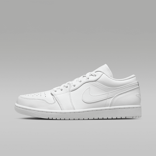 Air Jordan 1 Low White White White Men's - side view
