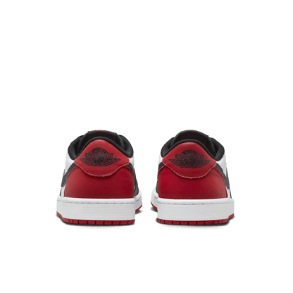Air Jordan 1 Retro Low OG Black Toe Men's - rear view of pair