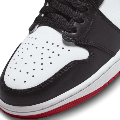 Air Jordan 1 Retro Low OG Black Toe Men's - perforated toe detail