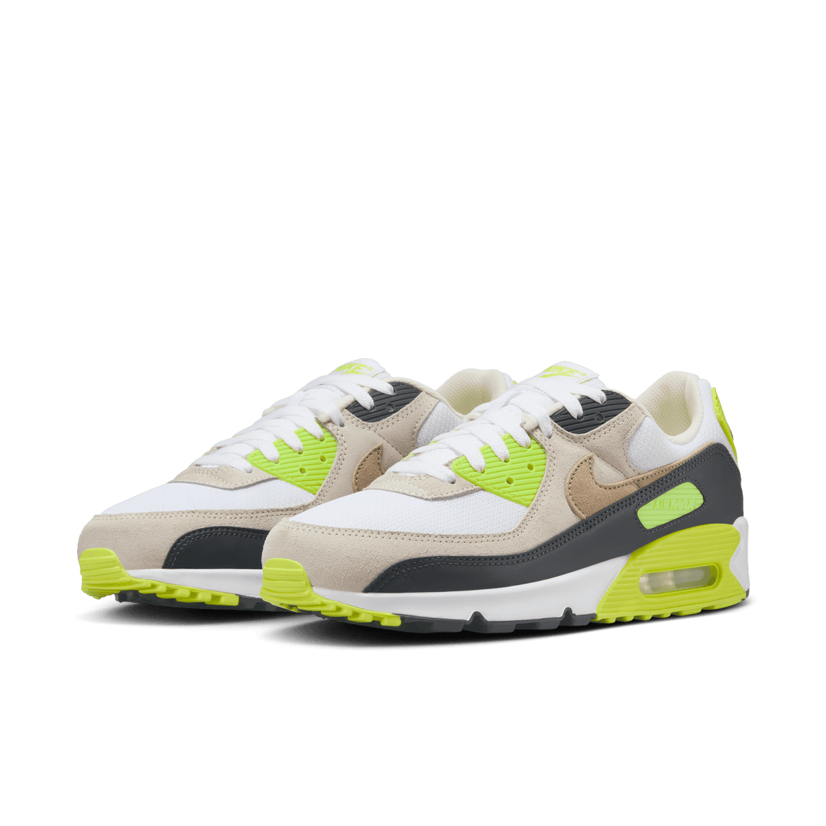 Nike Air Max 90 Cyber White Khaki Men's - Product view 2