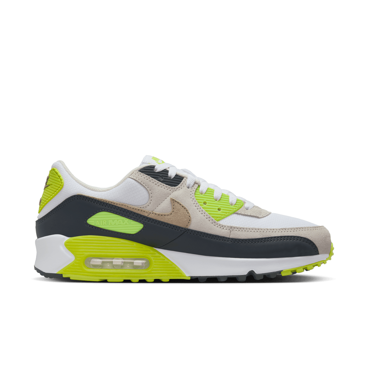 Nike Air Max 90 Cyber White Khaki Men's - Product view 3