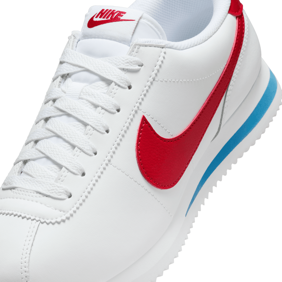 Nike Cortez Leather Forrest Gump White Varsity Red Women's - Product view 7