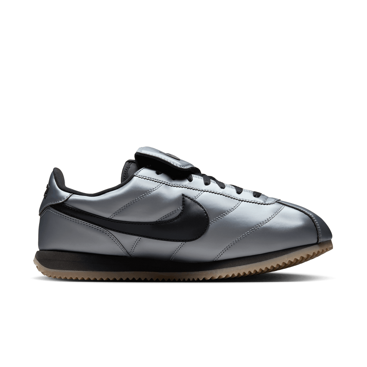 Nike Cortez Leather SE Metallic Cool Grey Men's - Product view 4