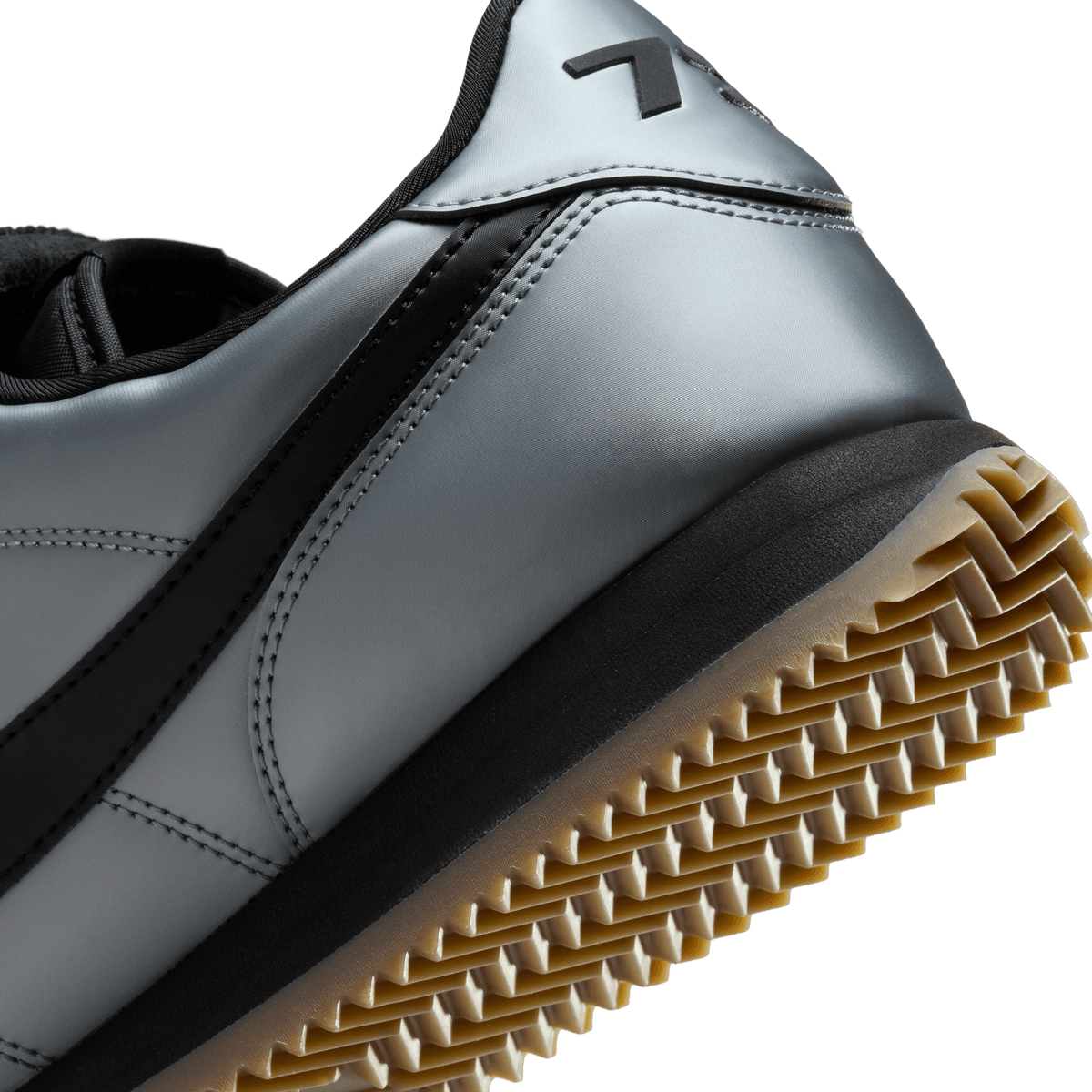 Nike Cortez Leather SE Metallic Cool Grey Men's - Product view 9