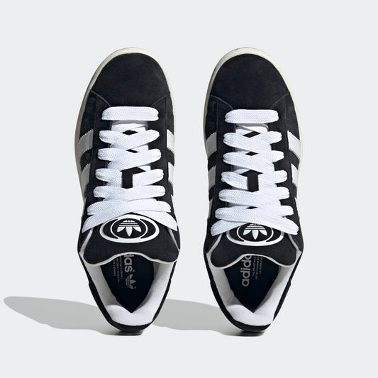 adidas Campus 00s Core Black Cloud White Off White Unisex - Top Portrait View