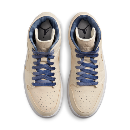 Air Jordan 1 Mid Sanddrift Midnight Navy Women's - Product view 4