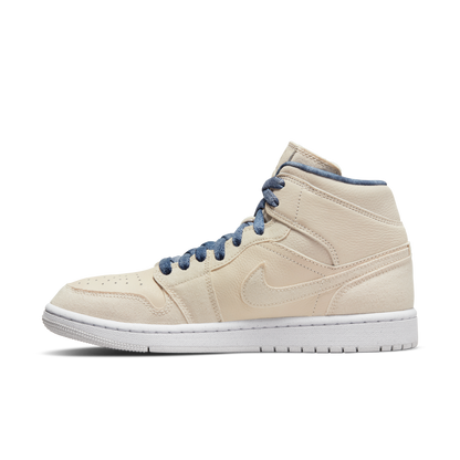 Air Jordan 1 Mid Sanddrift Midnight Navy Women's - Product view 6