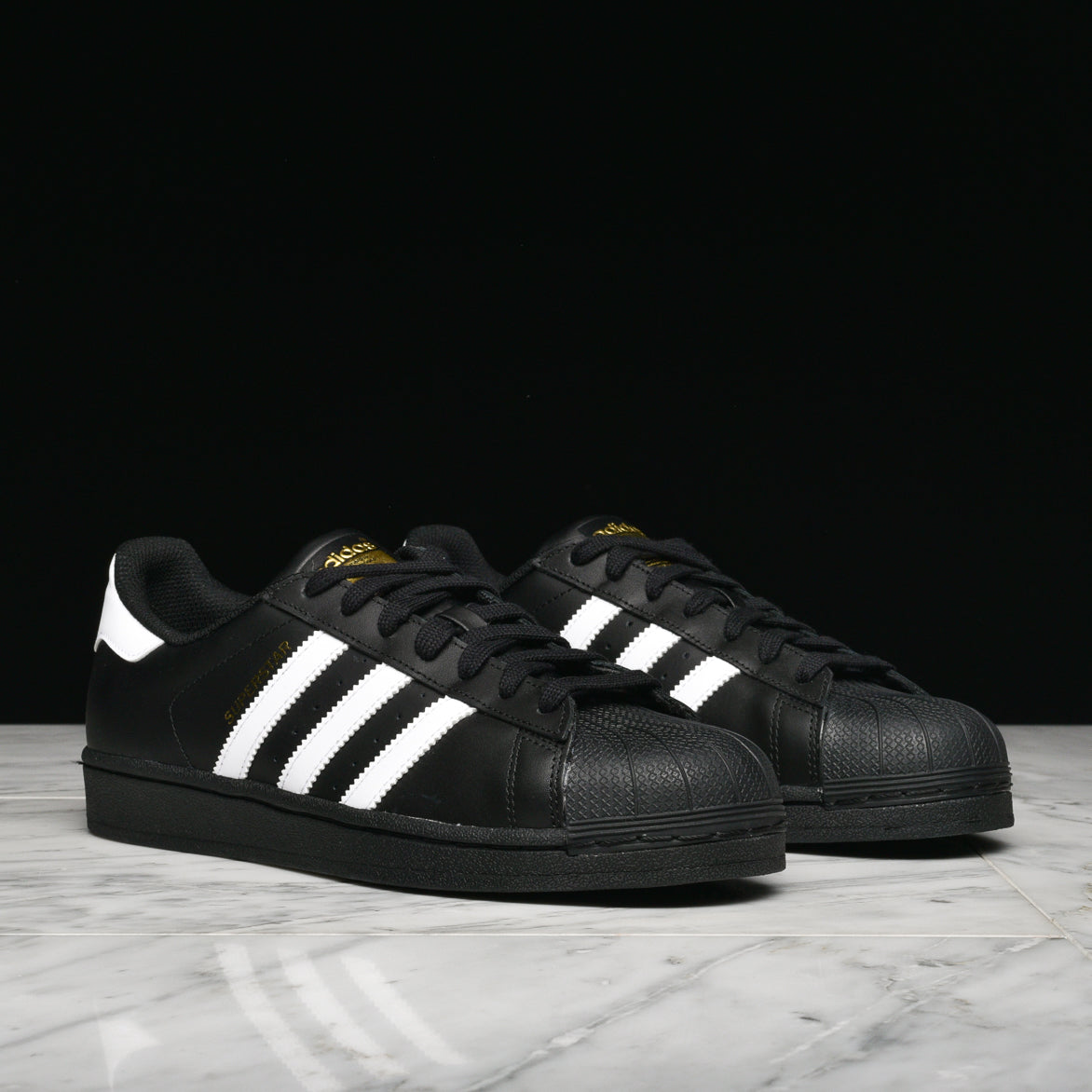 adidas Superstar Foundation Core Black Cloud White Men's - Product view 2