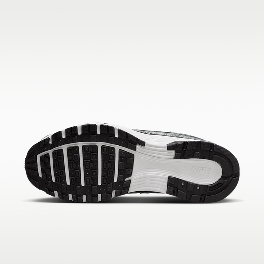 Nike P-6000 Metallic Silver Sail Black Unisex - outsole