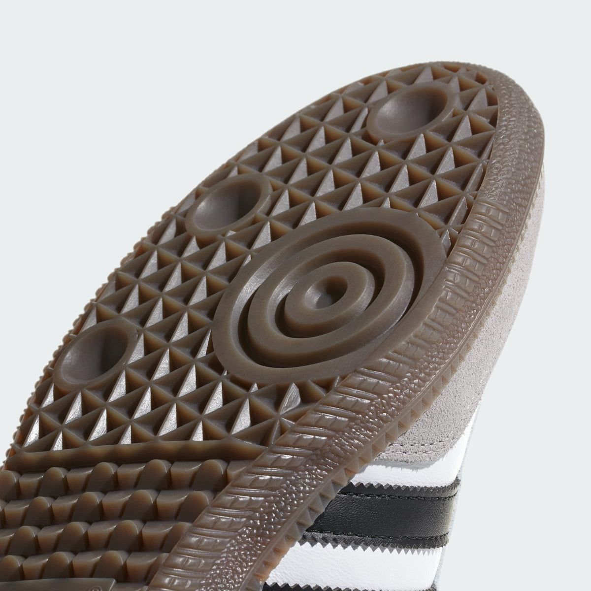 adidas Samba OG Cloud White Core Black Gum Unisex - gum outsole tread detail