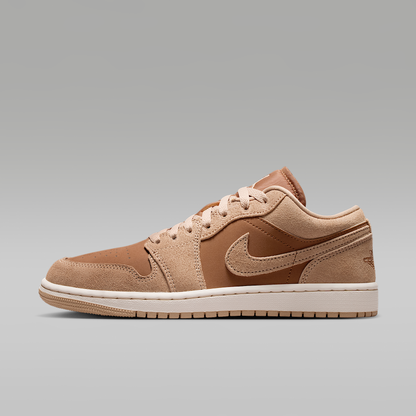 Air Jordan 1 Low Legend Medium Brown Chalk Light British Tan Women's - side view
