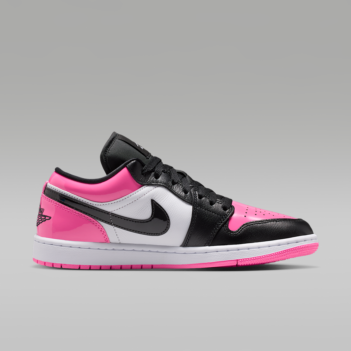 Air Jordan 1 Low SE Pinksicle White Black Women's - opposite side view
