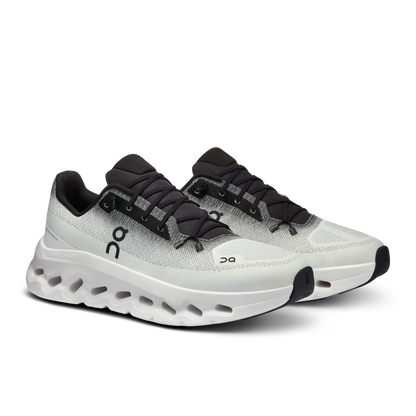 On Cloudtilt Black Ivory Men's - pair at an angle