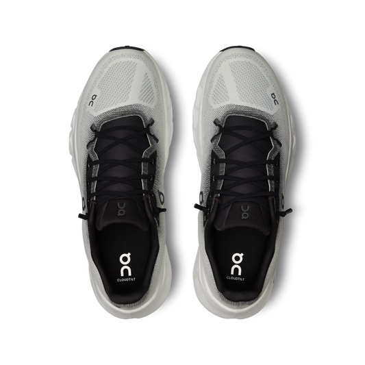 On Cloudtilt Black Ivory Men's - top view of pair